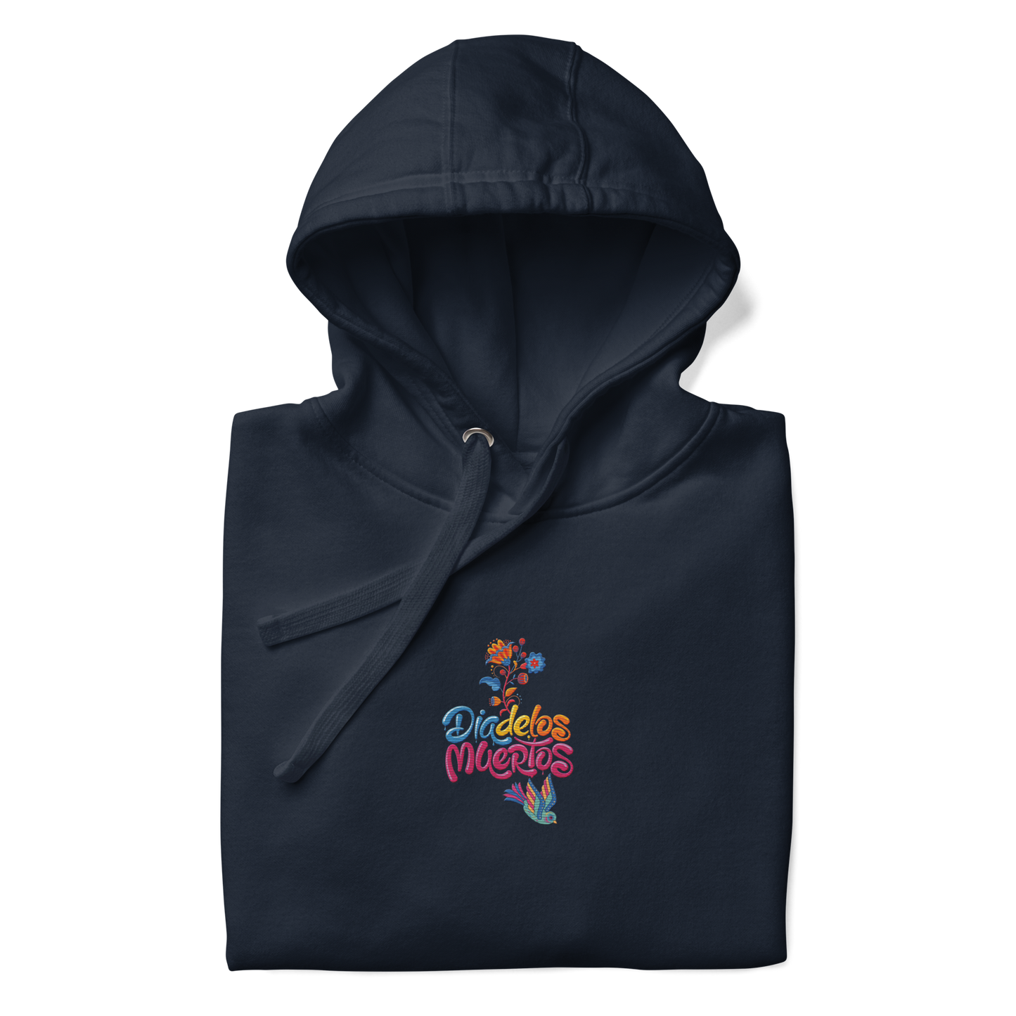 Dia de los Muertos Flower Embroidered