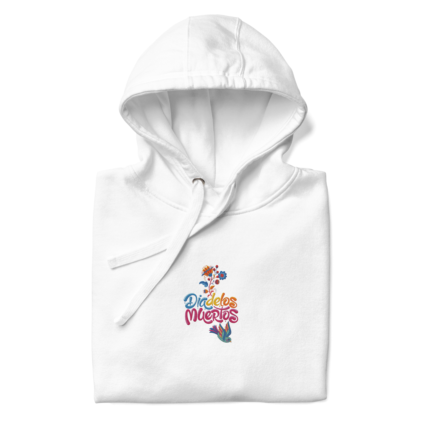 Dia de los Muertos Flower Embroidered