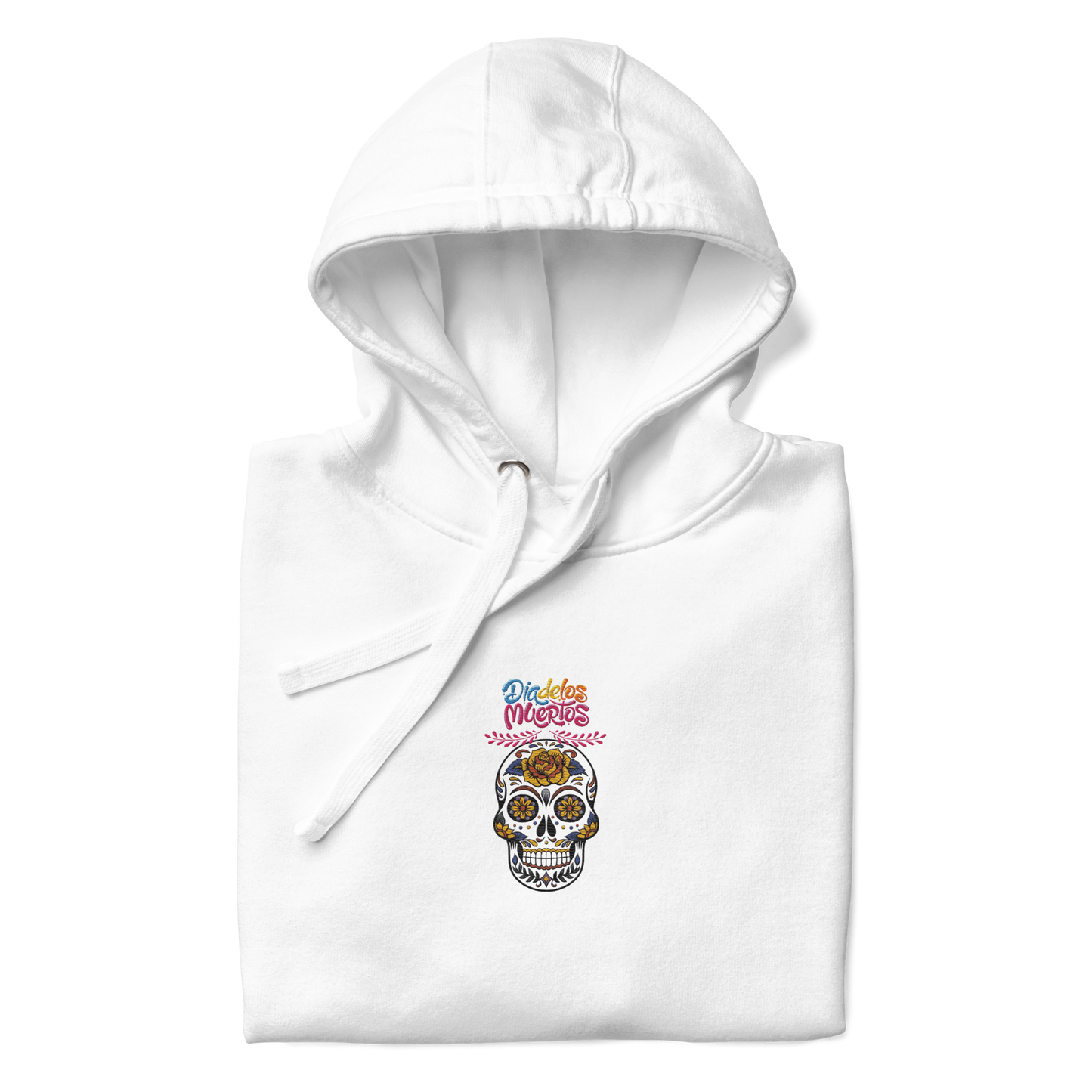 Dia de los Muertos Skull Embroidered